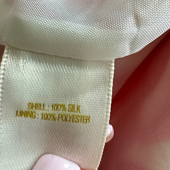 Kate Spade New York Minnie Rose Silk Dres 8 Belted Sleeveless Floral Pink White - Picture 3 of 15